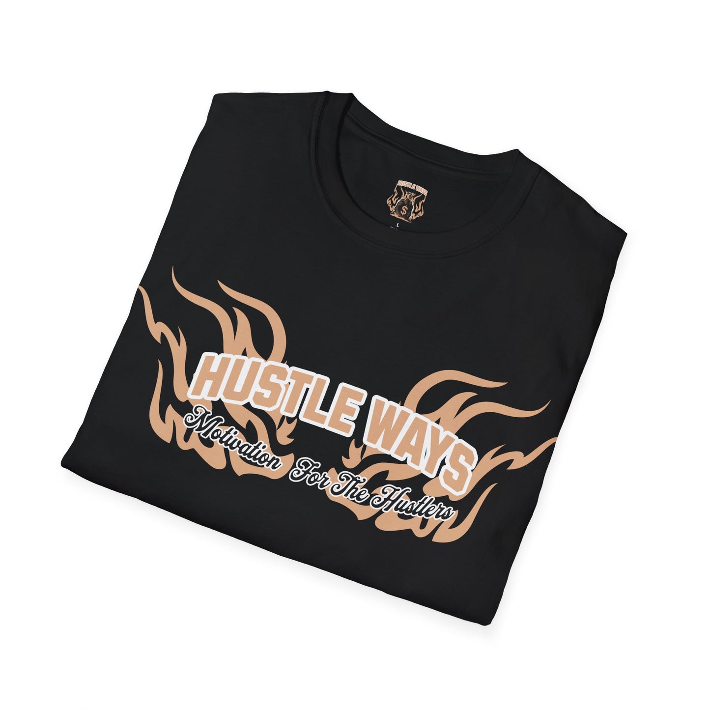 Hustle Ways Unisex Softstyle T-Shirt - Motivational Graphic Tee for Entrepreneurs