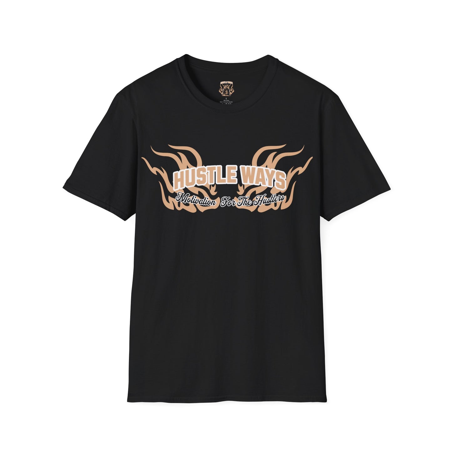 Hustle Ways Unisex Softstyle T-Shirt - Motivational Graphic Tee for Entrepreneurs
