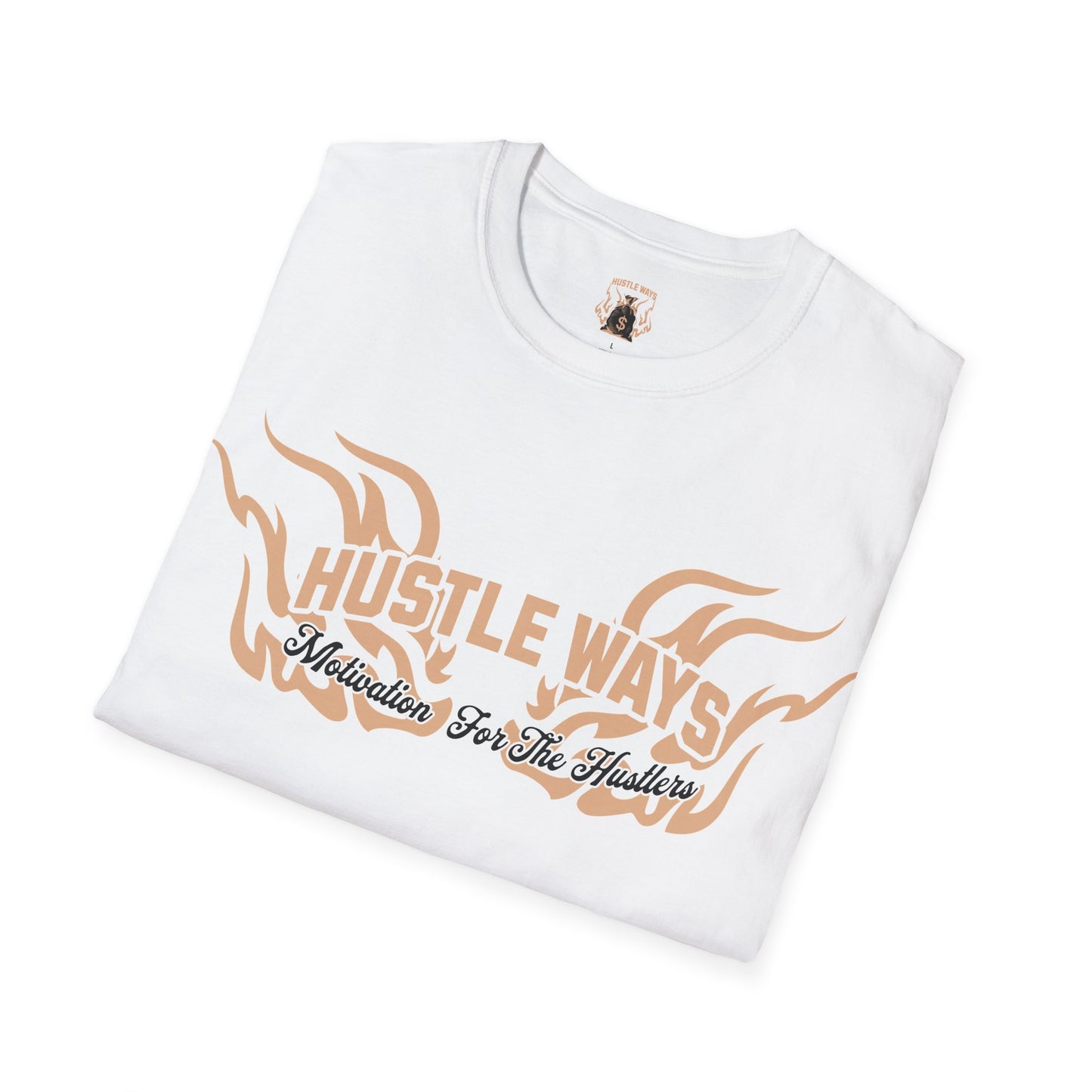 Hustle Ways Unisex Softstyle T-Shirt - Motivational Graphic Tee for Entrepreneurs