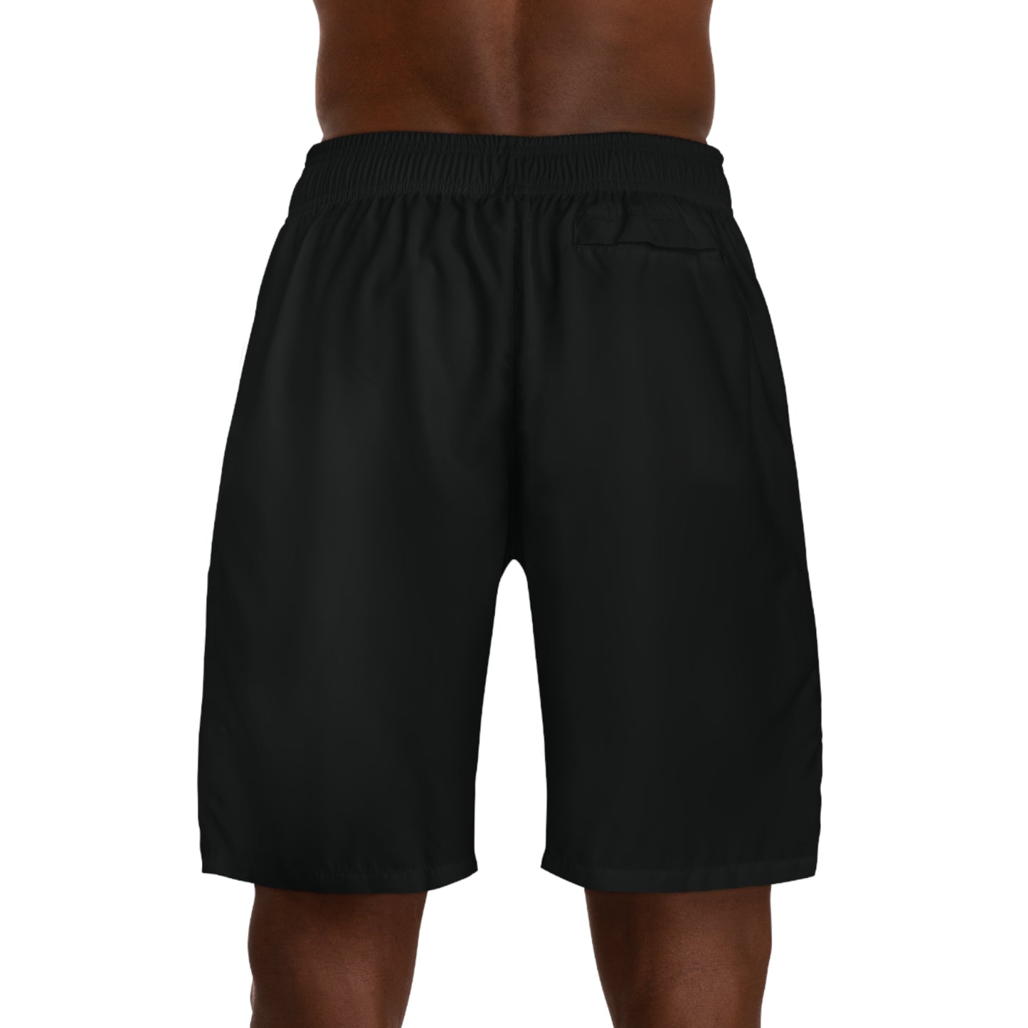 black Men's Jogger Shorts
