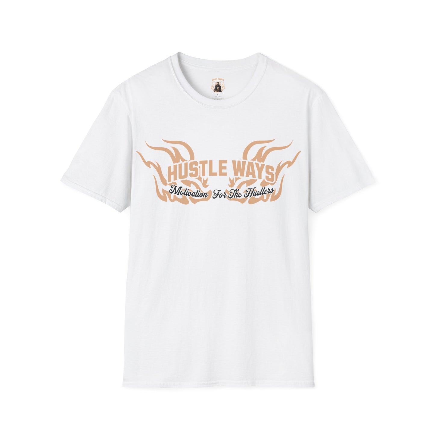 Hustle Ways Unisex Softstyle T-Shirt - Motivational Graphic Tee for Entrepreneurs